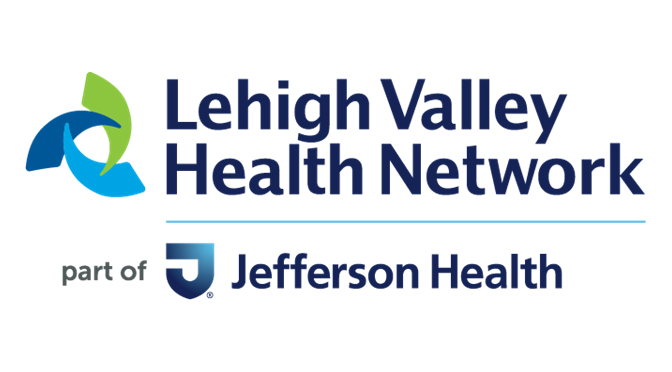 Logo for Lehigh Valley Health Network, part of Jefferson Health
